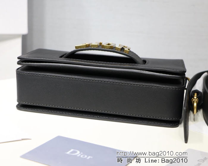 DIOR迪奧 原單精品 DIOR牛皮翻蓋式手提包 可手提肩背斜挎  zdo1384